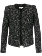 Iro - Cof Jacket - Women - Acrylic/polyester/wool - 40, Black, Acrylic/polyester/wool