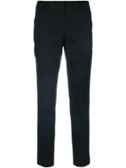Alberto Biani Slim Cropped Trousers - Black