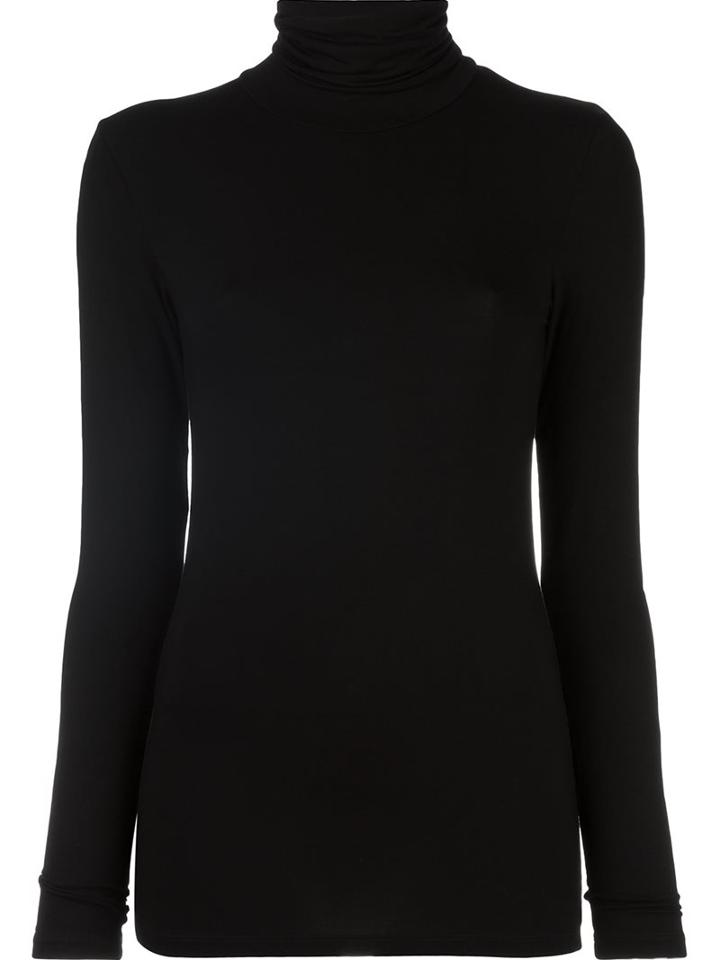 Majestic Filatures Turtleneck Longsleeved Blouse