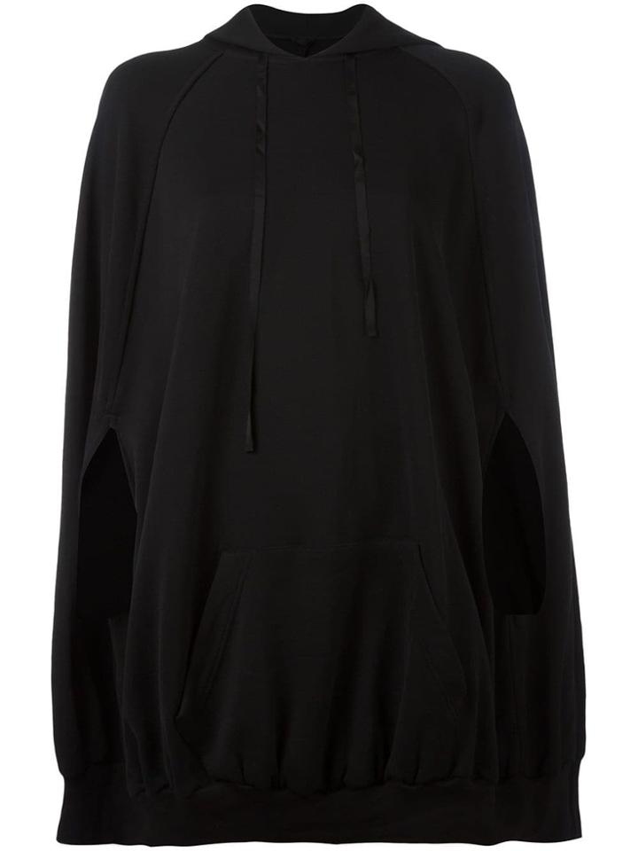 Unravel Project 'french Terry' Cape - Black