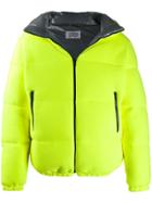 Lc23 Textured Neon Puffer Jacket - Yellow