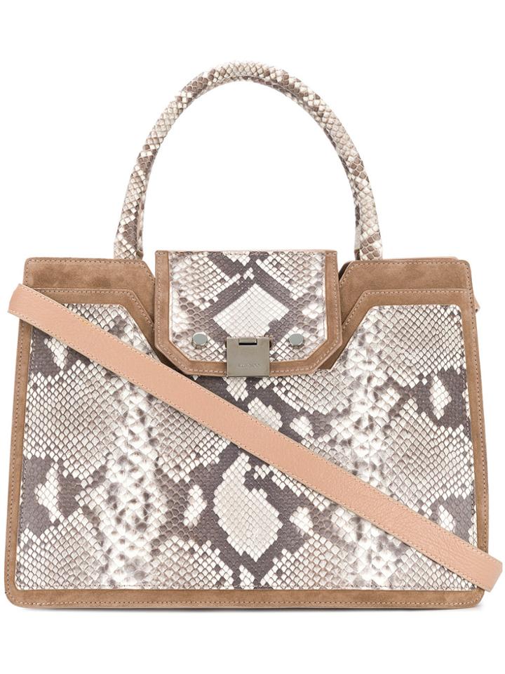 Jimmy Choo Rebel Tote Bag - Brown