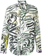 Just Cavalli Abstract Print Shirt - White