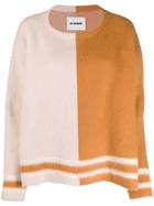 Jil Sander Two-toned Jumper - Pink