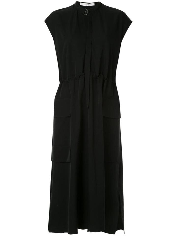 Ujoh Gathered Dress - Black