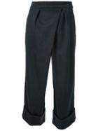 Fad Three Turn Up Hem Trousers