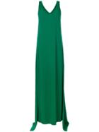 Rosetta Getty V-neck Maxi Dress - Green