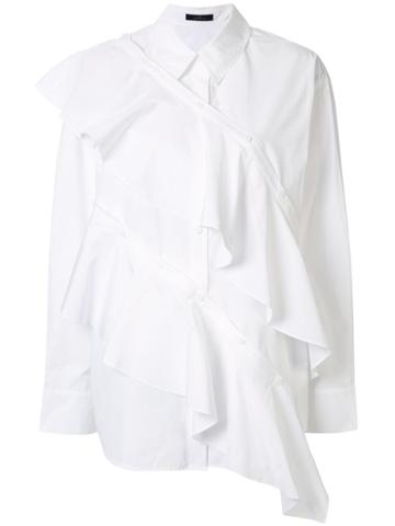 J Koo J Koo J19awto506wh White Polyester/cotton