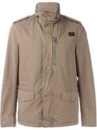 Fay Military Jacket, Men's, Size: Xxl, Green, Cotton