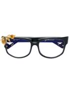 Anna Karin Karlsson Seeking Summer Embellish Glasses - Black