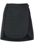 Isabel Marant - Panel Quilted Skirt - Women - Cotton - 38, Black, Cotton