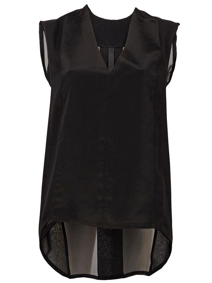 Ilaria Nistri Sheer Back Tank Top