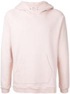 Monkey Time - Front Pocket Hoodie - Men - Cotton - L, Pink/purple, Cotton