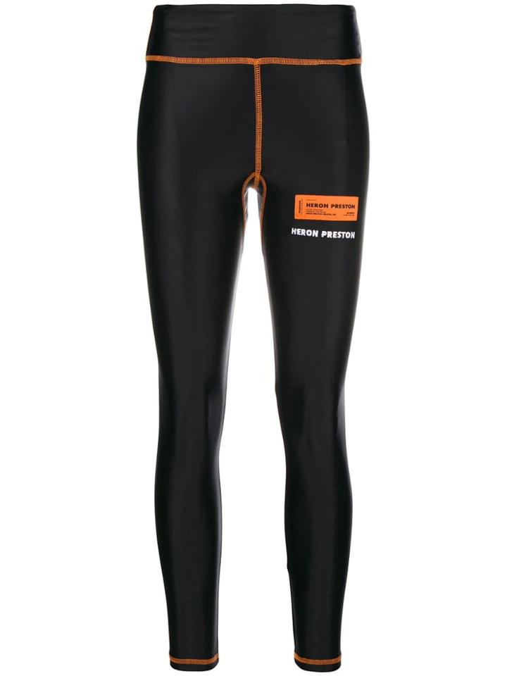 Heron Preston Bi-stretch Performance Leggings - Black