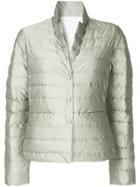 Fabiana Filippi Buttoned Puffer Jacket - Grey