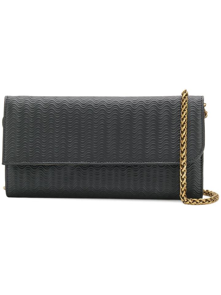 Zanellato Textured Clucth - Black