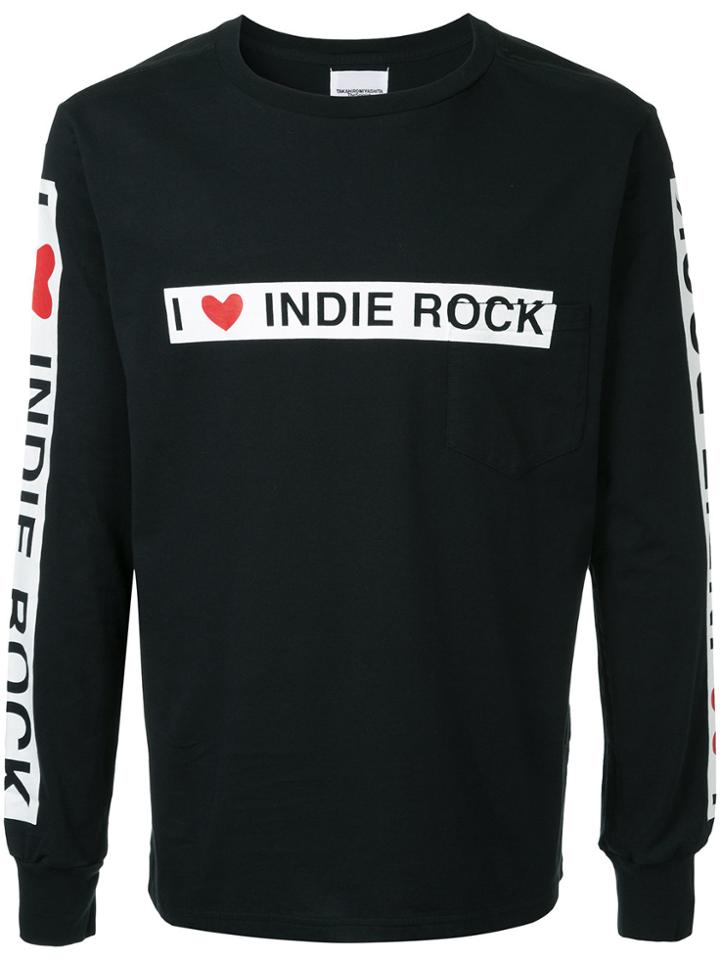 Takahiromiyashita The Soloist Graphic Print Long Sleeve Shirt - Black