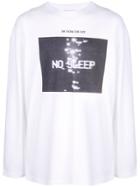 Ih Nom Uh Nit 'no Sleep' Sweatshirt - White