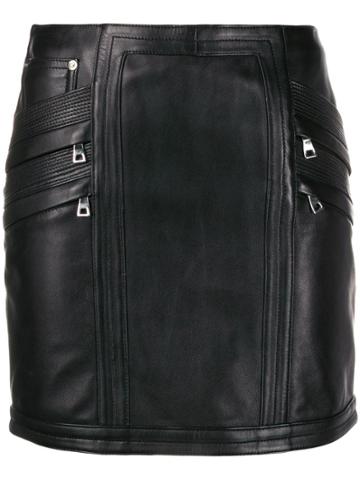 Manokhi Minami Panel-seamed Skirt - Black