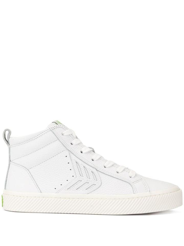 Cariuma Catiba High Off White Premium Leather Sneakers