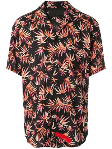 Rh45 Patterned Shirt - Black