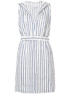 Milly Striped Dress - White