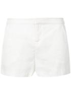 Joie - Short Linen Shorts - Women - Linen/flax - 8, White, Linen/flax