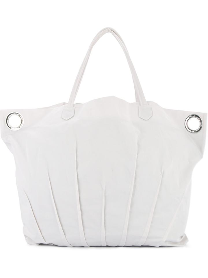 Taylor Basis Tote - White