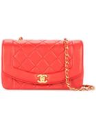 Chanel Vintage Diana 23cm Shoulder Bag - Red