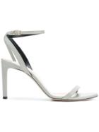 Nina Ricci Ankle-strap Stiletto Sandals - Grey