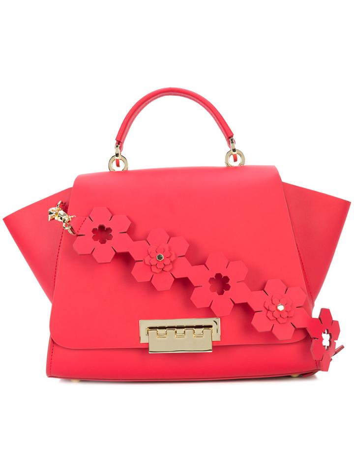 Zac Zac Posen Eartha Iconic Floral Shoulder Bag - Red