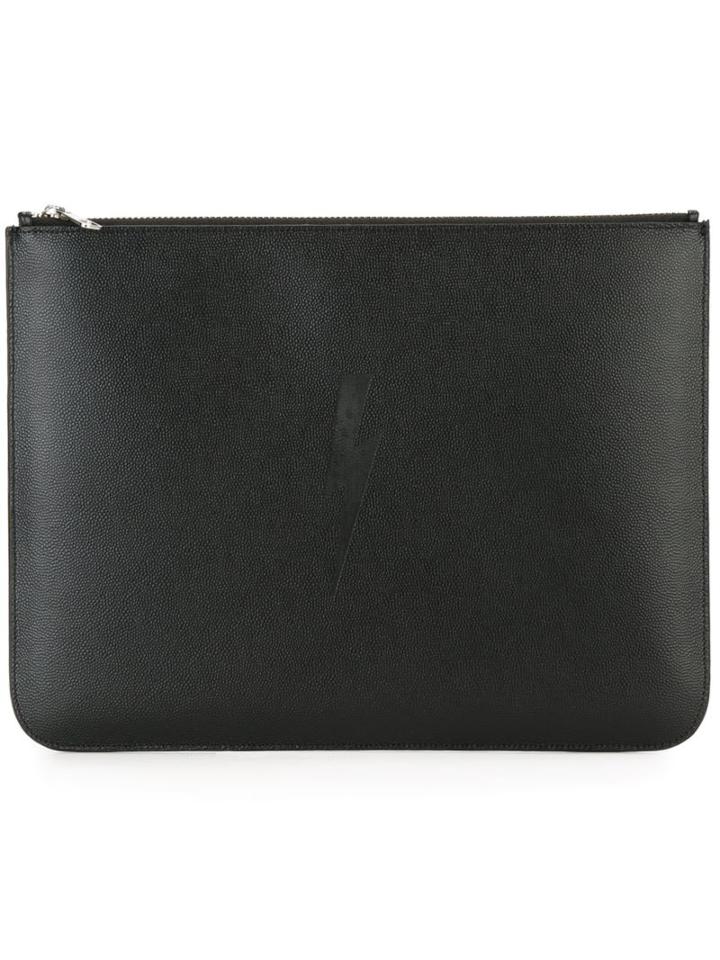 Neil Barrett Thunder Clutch Bag