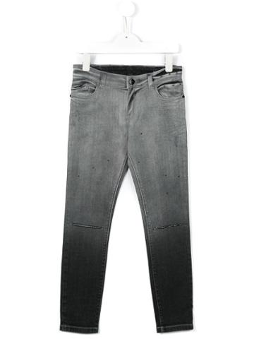 Une Fille Degradé Skinny Jeans, Girl's, Size: 10 Yrs, Grey