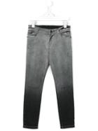 Une Fille Degradé Skinny Jeans, Girl's, Size: 10 Yrs, Grey