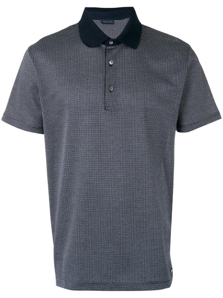 Paul & Shark Contrast Collar Polo Shirt - Blue