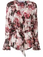 Iro All-over Print Blouse - White