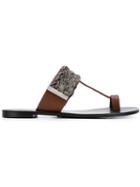 Giuseppe Zanotti Design Chain Trim Sandals
