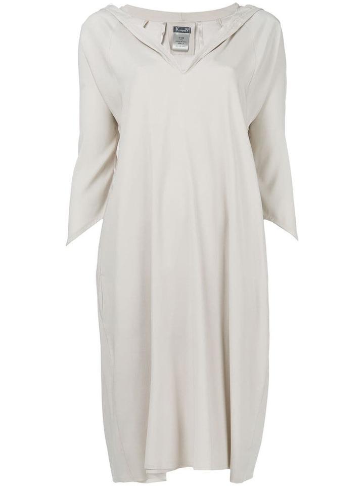 Kristensen Du Nord Loose Fit Shirt Dress - Neutrals