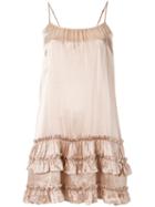 Olympiah - Silk Ruffled Dress - Women - Silk - 36, Pink, Silk