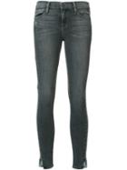 Frame Denim Skinny Jeans, Women's, Size: 30, Grey, Cotton/polyester/spandex/elastane