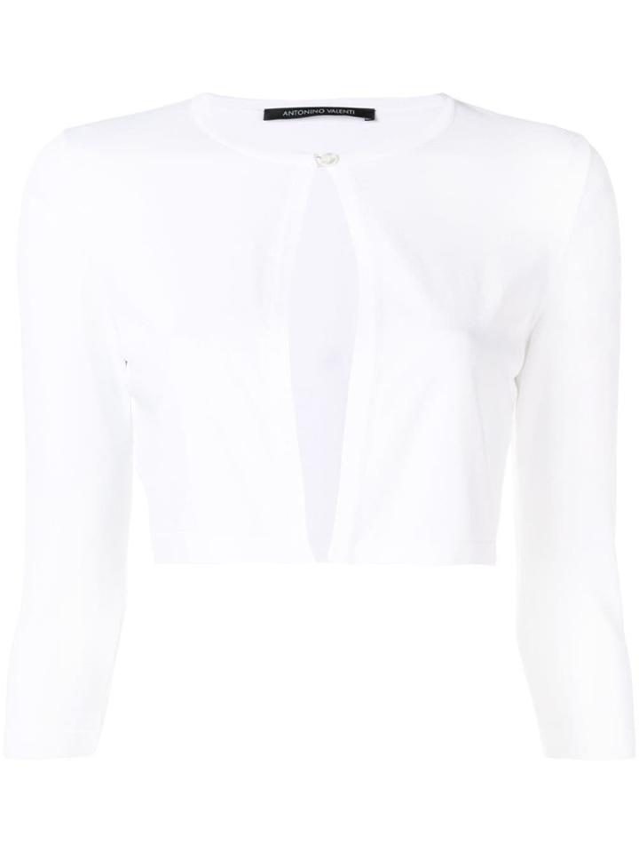 Antonino Valenti Cropped Cardigan - White