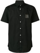 Love Moschino Logo Patch Shirt - Black