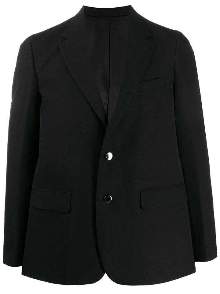 Fumito Ganryu Single-breasted Blazer - Black