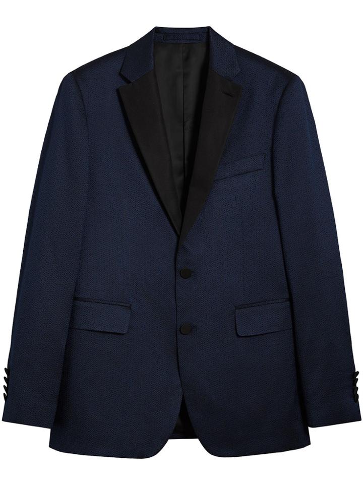 Burberry Soho Fit Jacquard Evening Jacket - Blue