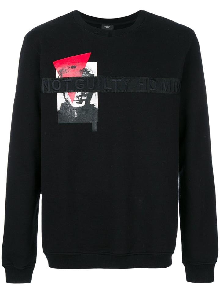 Not Guilty Homme Embroidered Logo Sweatshirt - Unavailable
