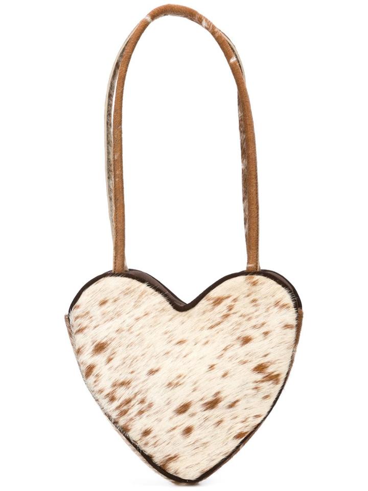 Maryam Nassir Zadeh Heart Tote - Brown