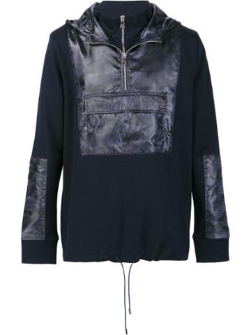 Oyster Holdings 'hkg Anorak' Sweatshirt - Blue