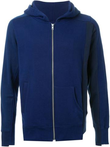 Anrealage Panelled Zip Hoodie