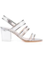 Ritch Erani Nyfc Transparent Strap Sandals - Metallic