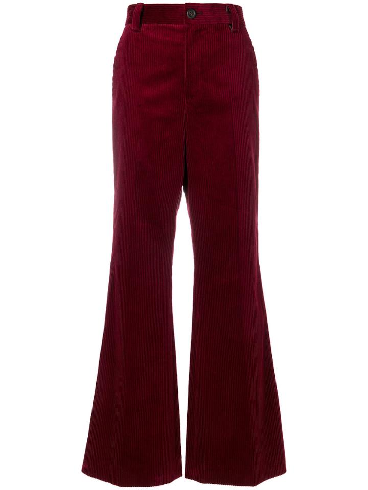 Marc Jacobs Corduroy Flared Trousers